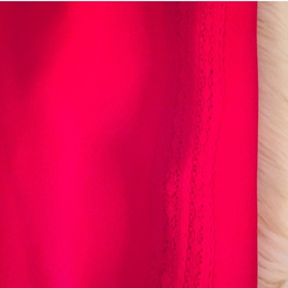 Elie Tahari Lindy Silk Blouse Pink Cold Shoulder - Picture 7 of 8